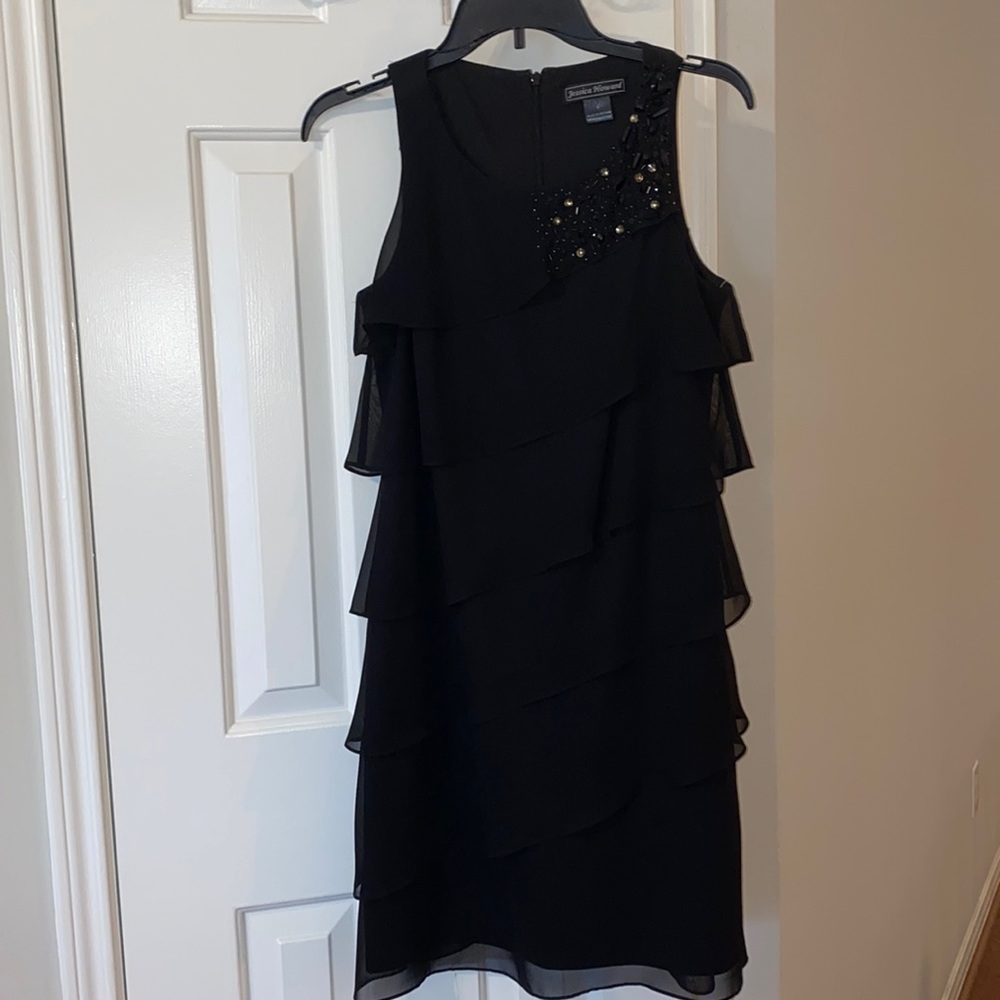 Beautiful Little Black Cocktail Dress for the Holidays Size 6